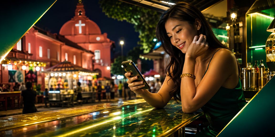 Antaramuka mudah alih kasino merah44 di telefon pintar
